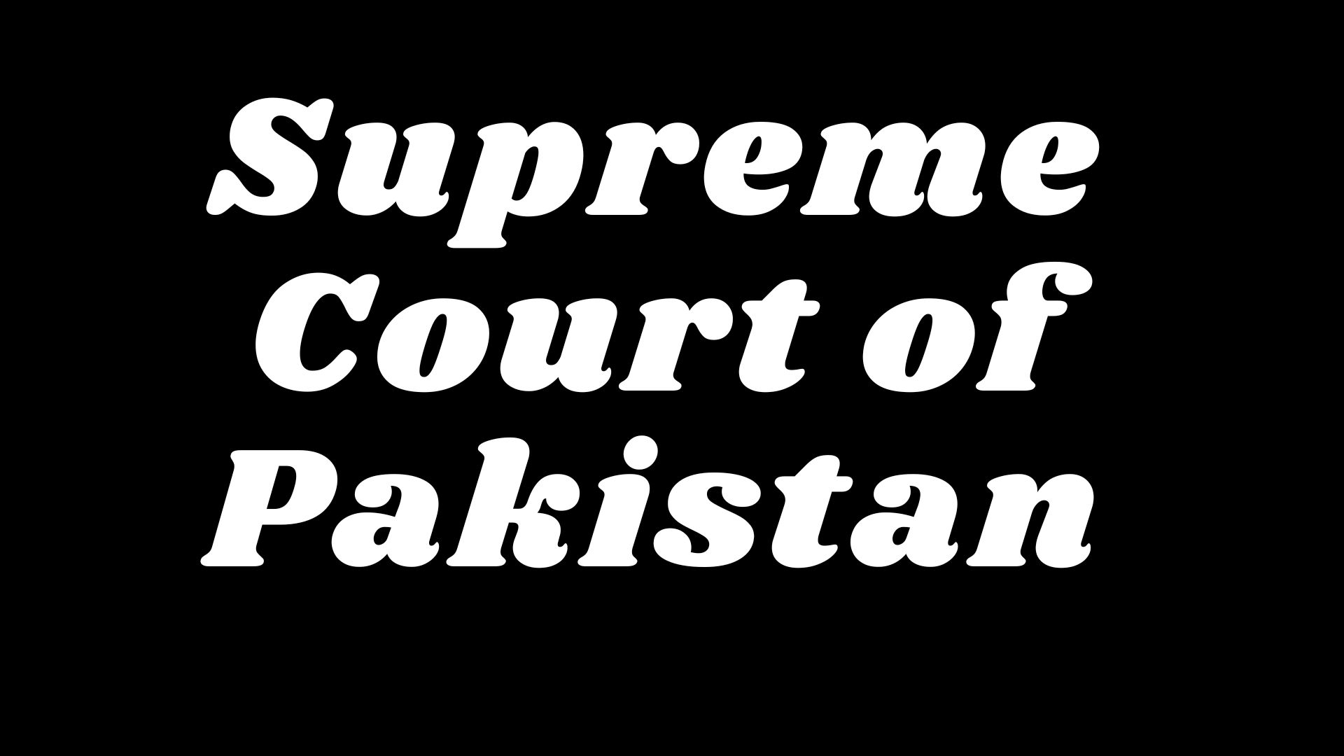 Supreme Court of Pakistan